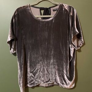Madewell velvet top